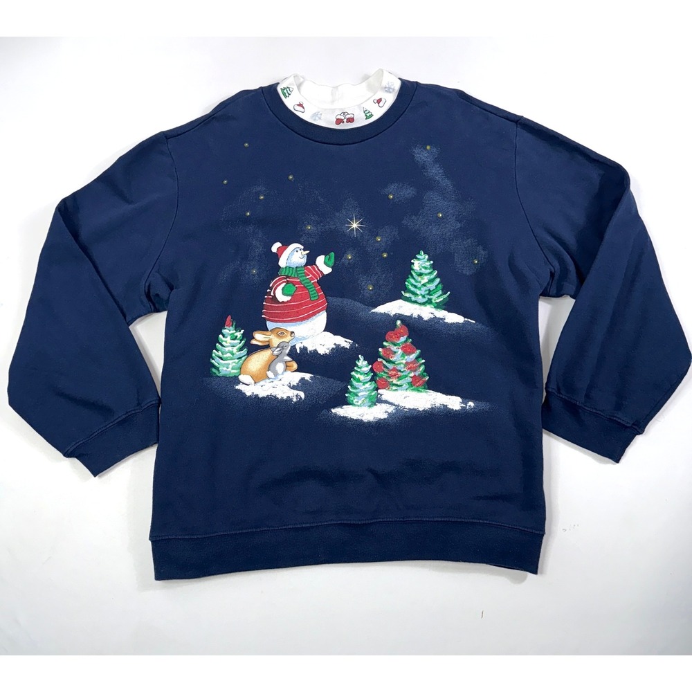 Cozy Vintage Holiday Sweater -Size 2XL by Just My Size